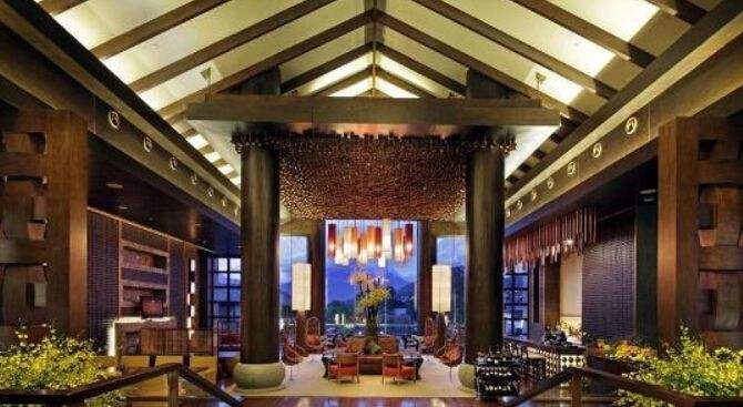 上海酒店大厅装修效果图(图2) 上海酒店大厅装修效果图(图2)