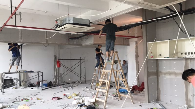 上海浦东新区办公室装修工地(图3) 上海浦东新区办公室装修工地(图3)