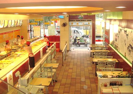 餐饮店内部主色调设计(图1) 餐饮店内部主色调设计(图1)