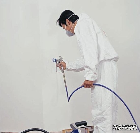 墙面喷漆好还是刷漆好(图1) 墙面喷漆效果图